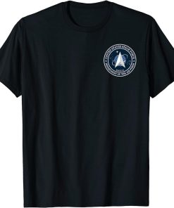 Official United States Space Force USSF Military Patch T-Shirt