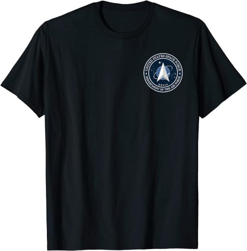 Official United States Space Force USSF Military Patch T-Shirt