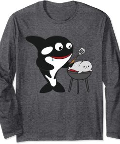 whale fish Long Sleeve T-Shirt